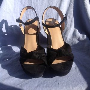 Mossimo Supply Co High Black Stiletto Block Heel